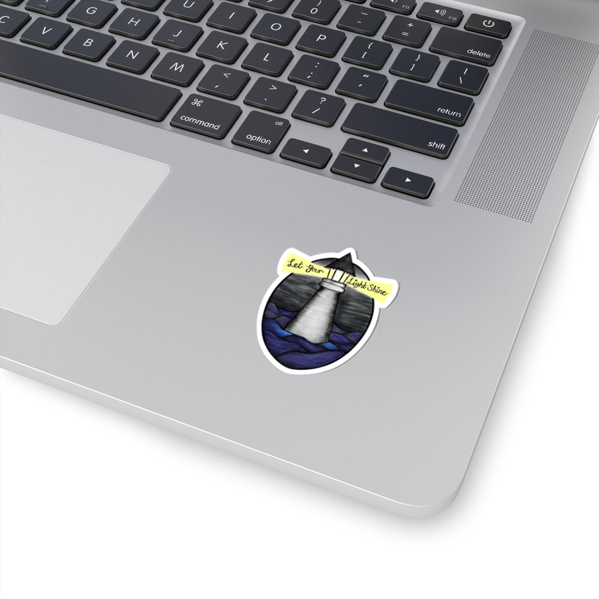 Lighthouse 'Let Your Light Shine' Kiss-Cut Sticker