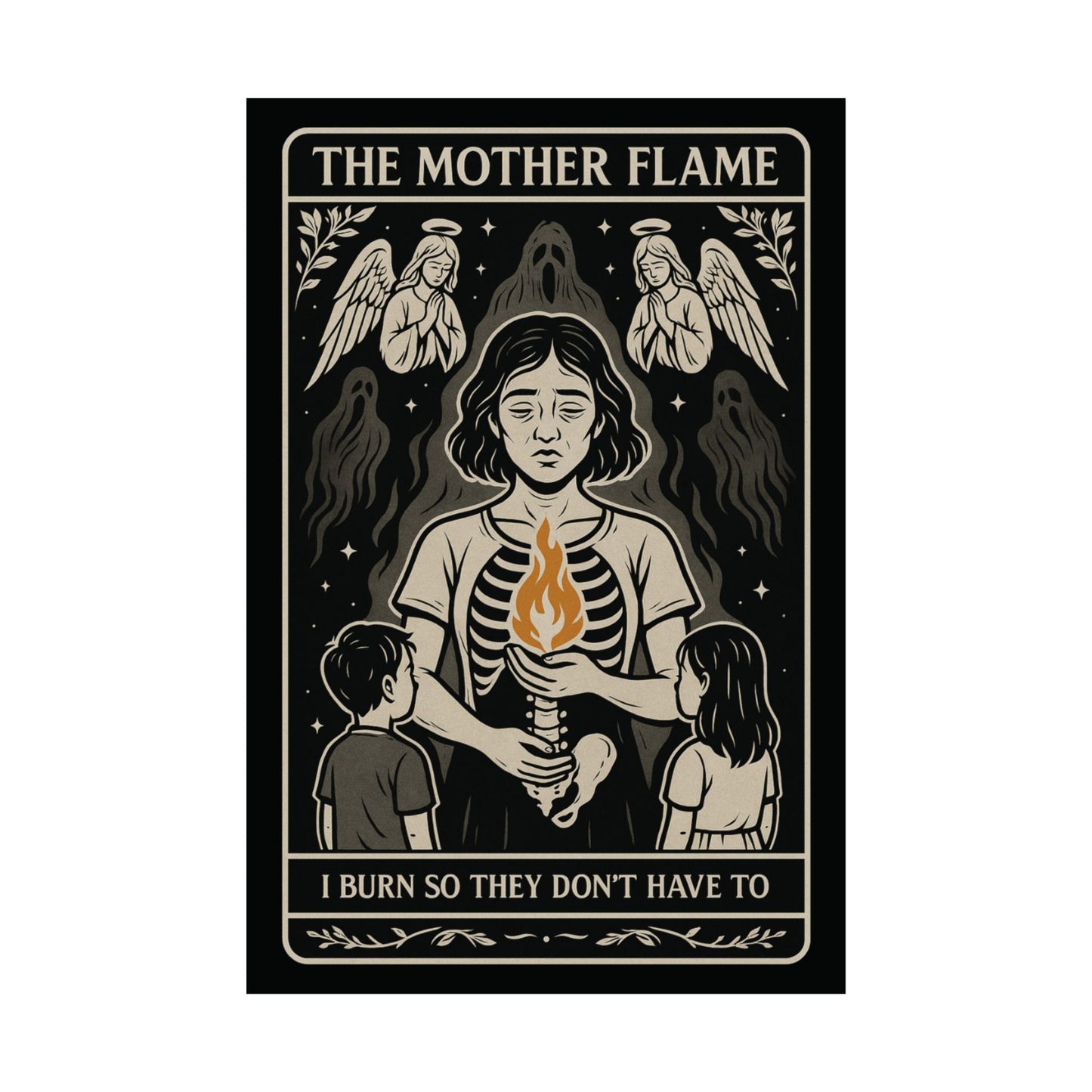 The Mother Flame - Art Print