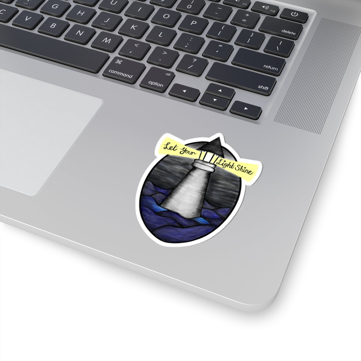 Lighthouse 'Let Your Light Shine' Kiss-Cut Sticker