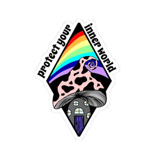 Protect Your Inner World Kiss-Cut Sticker