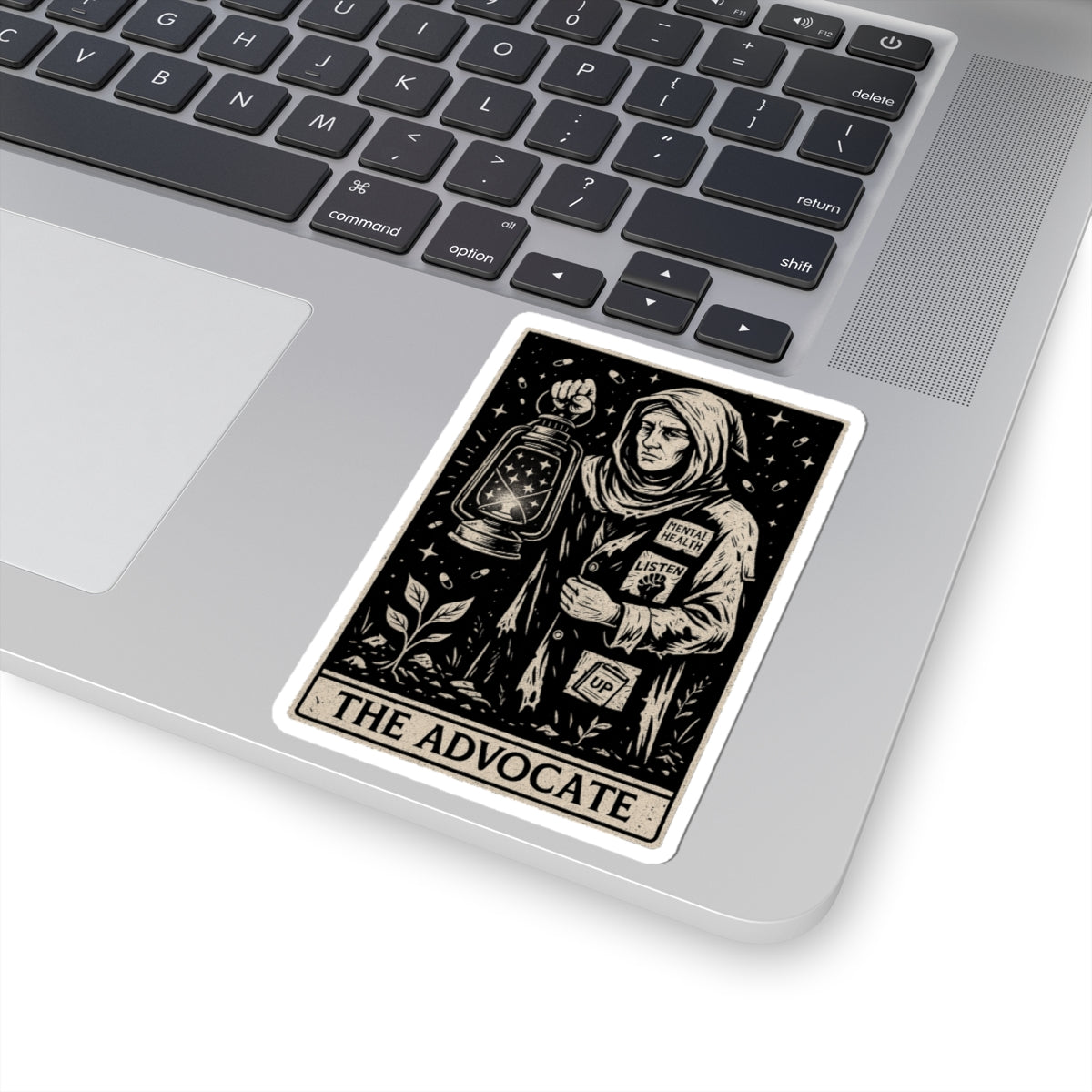 The Advocate | Mental Health Kiss- cut Sticker