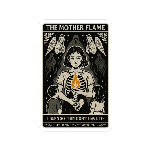 The Mother Flame | Mental Health Kiss-Cut Sticker
