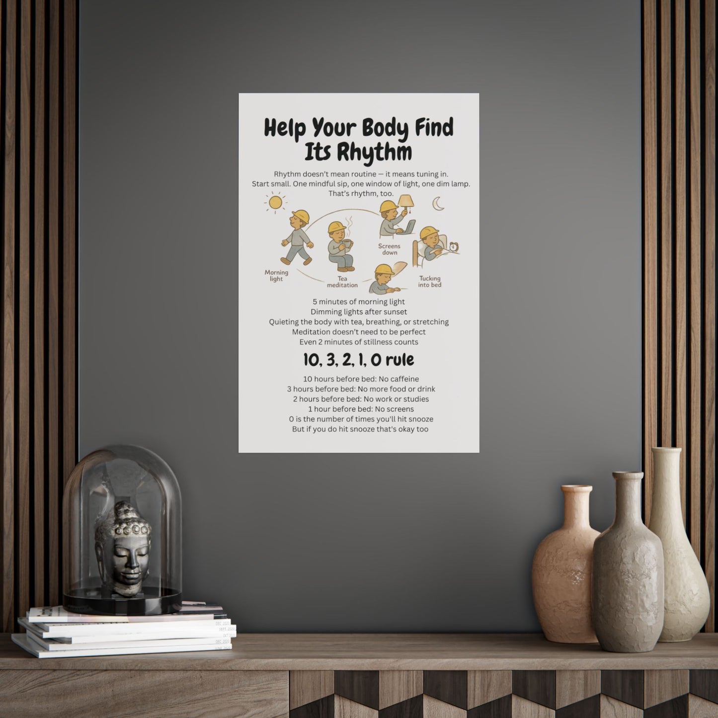 Help Your Body Find Its Rhythm – 10-3-2-1-0 Sleep Rule (instant download)