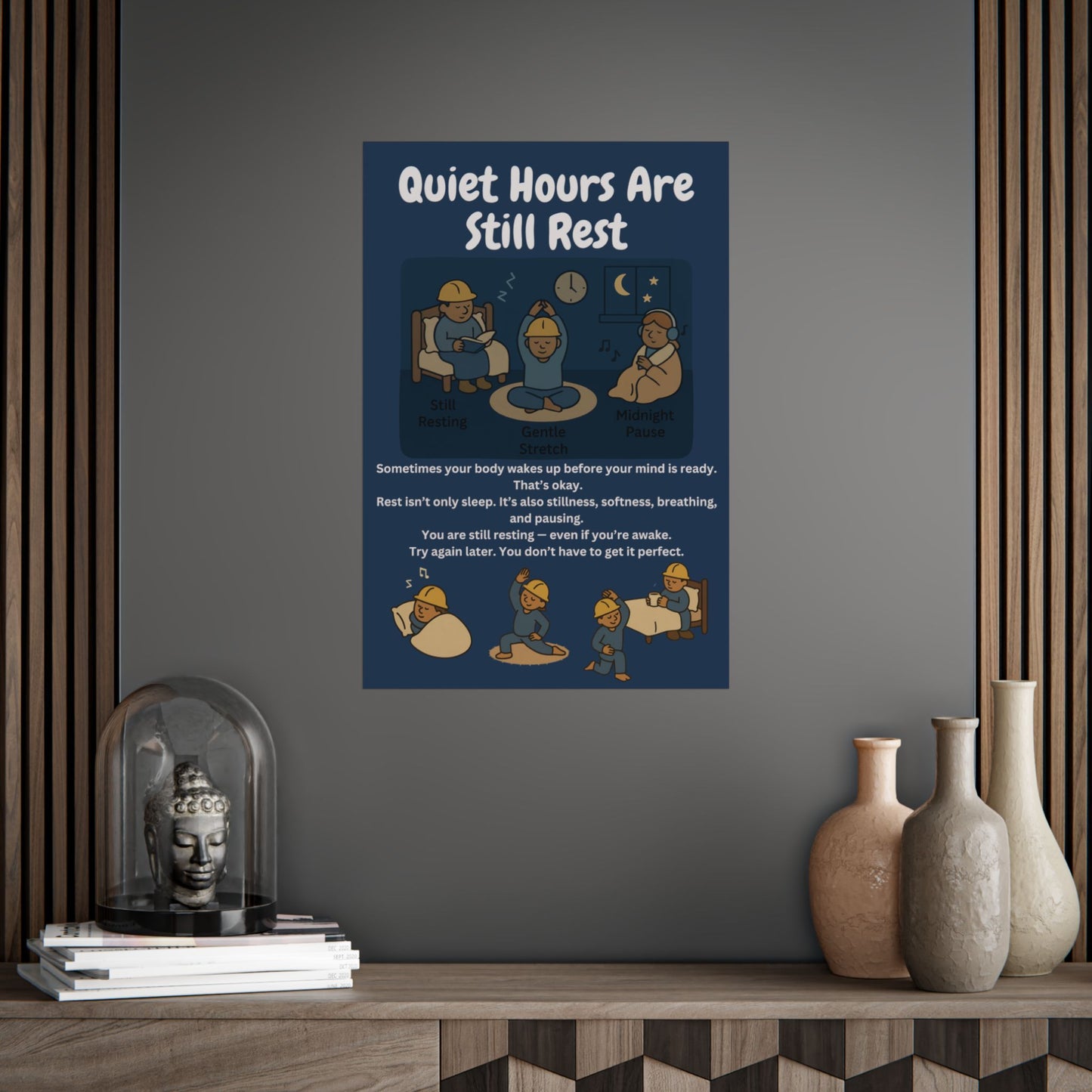Quiet Hours Are Still Rest - Instant Download
