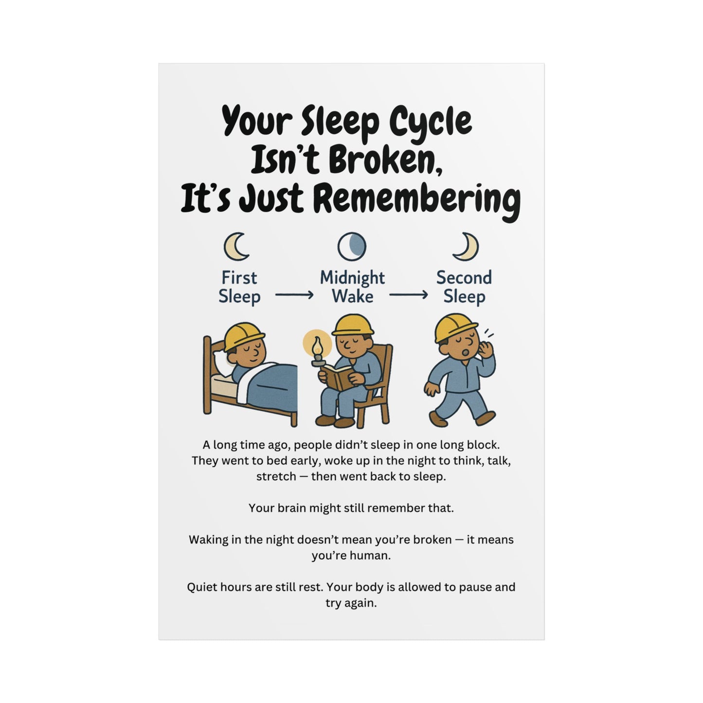 Your Sleep Cycle Isn’t Broken – It’s Just Remembering (Instant Download)