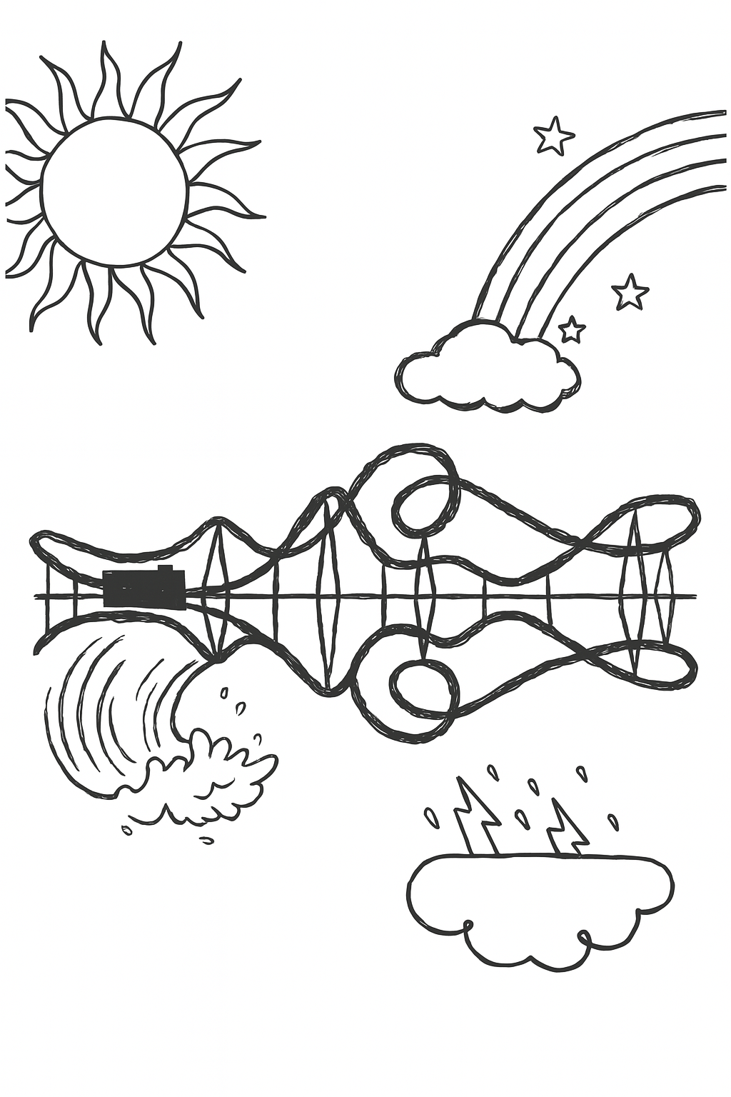 The Ride I'm On - Free Art Therapy