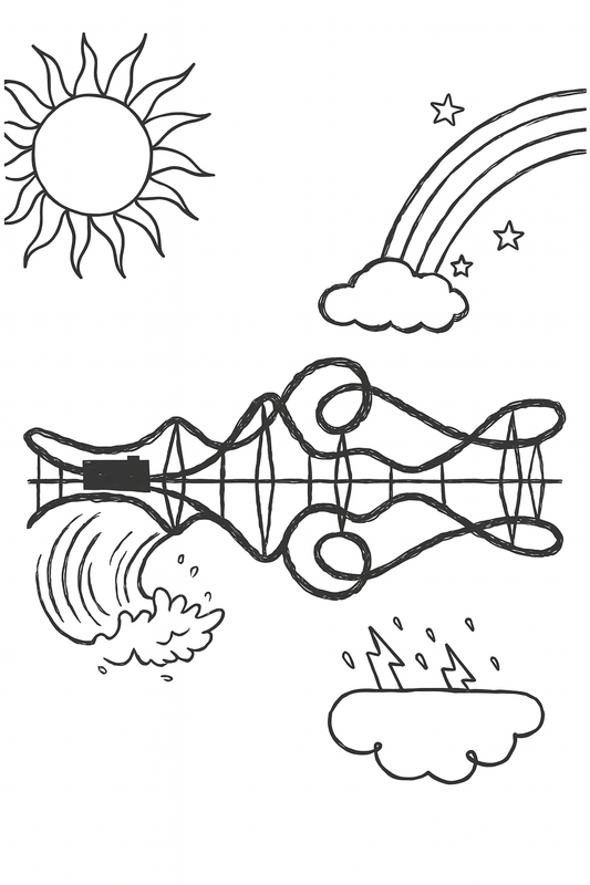 The Ride I'm On - Free Art Therapy