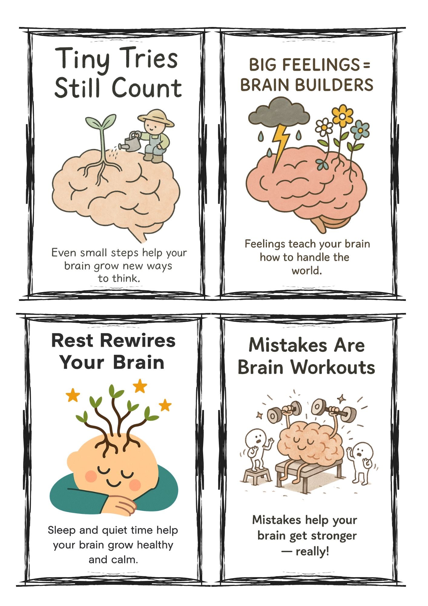 Brain Bloomers – Neuroplasticity Learning Cards for Kids