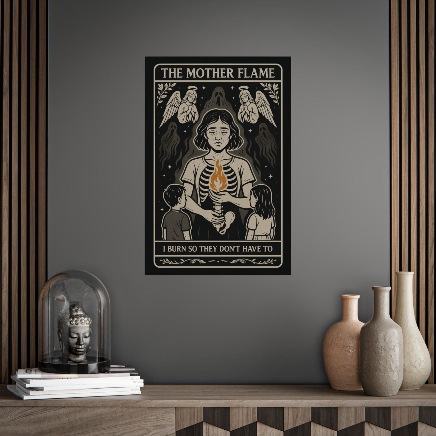 The Mother Flame - Art Print